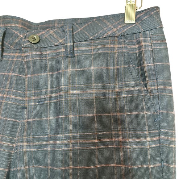 Bee Inspired B33 plaid checkered‎ men's pants size  34S - Picture 8 of 9